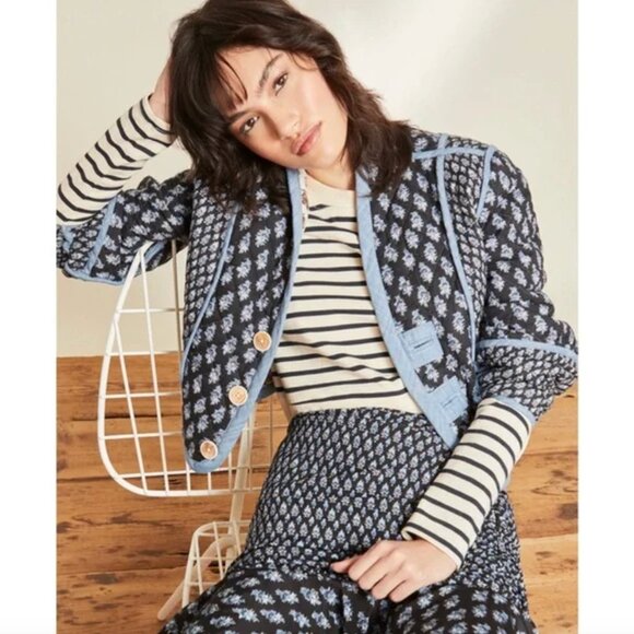 Veronica Beard Kamila Reversible Quilted Jacket - Picture 2 of 9